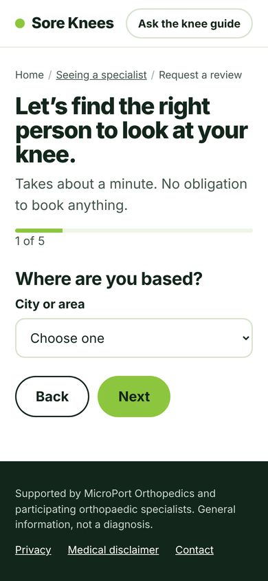 Request a specialist review